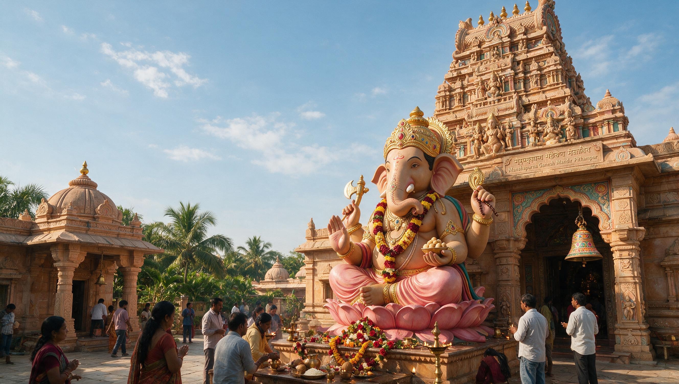 Manshapurna Siddhi Vinayak Ganesh Temple Pithampur